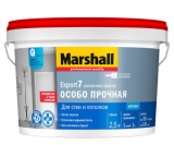 MARSHALL EXPORT 7 матовая краска для внутренних работ, моющаяся База BW